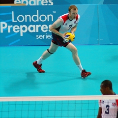 Egypt 1 v 3 Great Britain, 2011 London Volleyball International Invitational, Earl's Court, London, 20th-24th July 2011