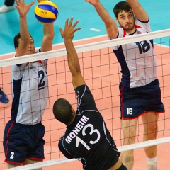 Egypt 1 v 3 Great Britain, 2011 London Volleyball International Invitational, Earl's Court, London, 20th-24th July 2011