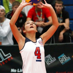 International Children's Games 2011 (Volleyball), Wishaw Sports Centre, Los Angeles v Halifax, Sat 6th Aug 2011