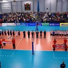 CEV Men's 2011 European League, Pool A, 1st Leg, Great Britain 3 v 2 Croatia [21-25, 21-25, 26-24, 25-18, 15-4], English Institute of Sport, Sheffield, Sat 28th May 2011.