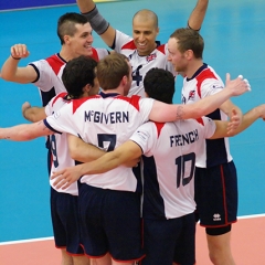 CEV Men's 2011 European League, Pool A, 1st Leg, Great Britain  v  Croatia [21-25, 21-25, 26-24, 25-18, 15-4], English Institute of Sport, Sheffield, Sat 28th May 2011.