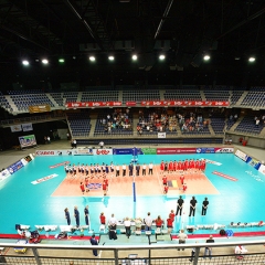 CEV Men's 2011 European League, Pool A, 3rd Leg (ELM-07), Belgium 0 v 3 Great Britain [21-25, 24-26, 16-25], Sportpaleis Lotto Arena, Antwerp, Sat 4th June 2011.