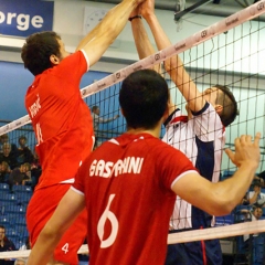 CEV Men's 2011 European League, Pool A, 5th Leg, Great Britain 1 v 3 Slovenia [21-25, 14-25, 33-31, 16-25], English Institute of Sport, Sheffield, Fri 10th June 2011.