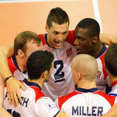 CEV Men's 2011 European League, Pool A, 5th Leg, Great Britain 1 v 3 Slovenia [21-25, 14-25, 33-31, 16-25], Ponds Forge, Sheffield, Fri 10th June 2011.