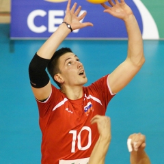 CEV Men's 2011 European League, Pool A, 5th Leg, Great Britain 1 v 3 Slovenia [21-25, 14-25, 33-31, 16-25], English Institute of Sport, Sheffield, Fri 10th June 2011.