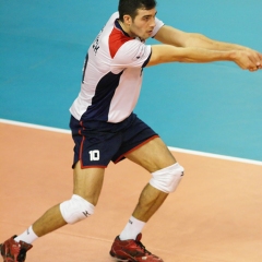 CEV Men's 2011 European League, Pool A, 5th Leg, Great Britain 1 v 3 Slovenia [21-25, 14-25, 33-31, 16-25], Ponds Forge, Sheffield, Fri 10th June 2011.