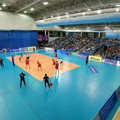 CEV Men's 2011 European League, Pool A, 5th Leg, Great Britain 1 v 3 Slovenia [21-25, 14-25, 33-31, 16-25], English Institute of Sport, Sheffield, Fri 10th June 2011.