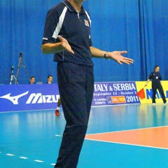 CEV Men's 2011 European League, Pool A, 6th Leg, Great Britain  v  Slovenia [23, 21, 18], Ponds Forge, Sheffield, Sat 11th June 2011.