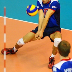 CEV Men's 2011 European League, Pool A, 6th Leg, Great Britain  v  Slovenia [23, 21, 18], Ponds Forge, Sheffield, Sat 11th June 2011.