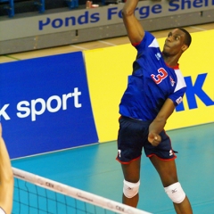 CEV Men's 2011 European League, Pool A, 6th Leg, Great Britain  v  Slovenia [23, 21, 18], Ponds Forge, Sheffield, Sat 11th June 2011.