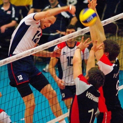 CEV Men's 2011 European League, Pool A, 9th Leg, Great Britain 1 v 3 Belgium [26-24, 19-25, 25-22, 23-25, 14-16], K2, Crawley, Fri 24th June 2011.