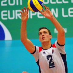 CEV Men's 2011 European League, Pool A, 9th Leg, Great Britain 1 v 3 Belgium [26-24, 19-25, 25-22, 23-25, 14-16], K2, Crawley, Fri 24th June 2011.