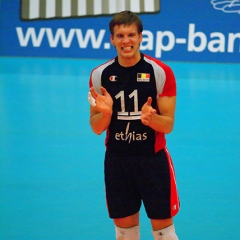 CEV Men's 2011 European League, Pool A, 9th Leg, Great Britain 1 v 3 Belgium [26-24, 19-25, 25-22, 23-25, 14-16], K2, Crawley, Fri 24th June 2011.