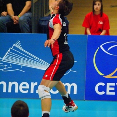 CEV Men's 2011 European League, Pool A, 9th Leg, Great Britain 1 v 3 Belgium [26-24, 19-25, 25-22, 23-25, 14-16], K2, Crawley, Fri 24th June 2011.