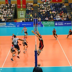 CEV Men's 2011 European League, Pool A, 9th Leg, Great Britain 1 v 3 Belgium [26-24, 19-25, 25-22, 23-25, 14-16], K2, Crawley, Fri 24th June 2011.