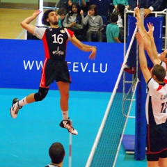 CEV Men's 2011 European League, Pool A, 9th Leg, Great Britain 1 v 3 Belgium [26-24, 19-25, 25-22, 23-25, 14-16], K2, Crawley, Fri 24th June 2011.