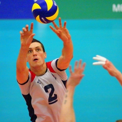 CEV Men's 2011 European League, Pool A, 9th Leg, Great Britain 1 v 3 Belgium [26-24, 19-25, 25-22, 23-25, 14-16], K2, Crawley, Fri 24th June 2011.