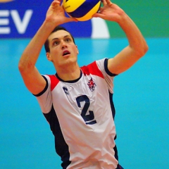 CEV Men's 2011 European League, Pool A, 9th Leg, Great Britain 1 v 3 Belgium [26-24, 19-25, 25-22, 23-25, 14-16], K2, Crawley, Fri 24th June 2011.