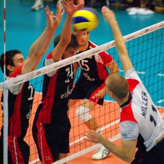 CEV Men's 2011 European League, Pool A, 9th Leg, Great Britain 1 v 3 Belgium [26-24, 19-25, 25-22, 23-25, 14-16], K2, Crawley, Fri 24th June 2011.