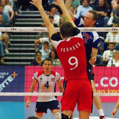 CEV Men's 2011 European League, Pool A, 10th Leg, Great Britain 3 v 2 Belgium [25-23, 23-25, 25-23, 22-25, 15-11], K2, Crawley, Sat 25th June 2011.