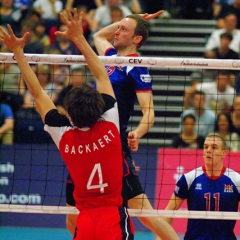 CEV Men's 2011 European League, Pool A, 10th Leg, Great Britain 3 v 2 Belgium [25-23, 23-25, 25-23, 22-25, 15-11], K2, Crawley, Sat 25th June 2011.