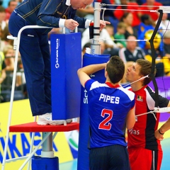 CEV Men's 2011 European League, Pool A, 10th Leg, Great Britain 3 v 2 Belgium [25-23, 23-25, 25-23, 22-25, 15-11], K2, Crawley, Sat 25th June 2011.