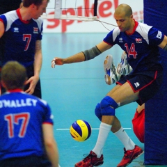 CEV Men's 2011 European League, Pool A, 10th Leg, Great Britain 3 v 2 Belgium [25-23, 23-25, 25-23, 22-25, 15-11], K2, Crawley, Sat 25th June 2011.