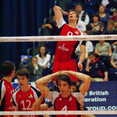 CEV Men's 2011 European League, Pool A, 10th Leg, Great Britain 3 v 2 Belgium [25-23, 23-25, 25-23, 22-25, 15-11], K2, Crawley, Sat 25th June 2011.