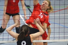 Women's Scottish Plate Semi-final, Su Ragazzi II 3 v 1 Glasgow International (25-14, 13-25, 25-17, 25-12), Dundee University Institute of Sport and Exercise, Sat 19th Mar 2016