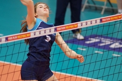 Scottish Student Women 1 v 3 Scotland U23 Women (13-25, 17-25, 27-25, 20-25), International Student Challenge, University of Edinburgh Centre for Sport and Exercise, Fri 15 Apr 2016. © Michael McConville http://www.volleyballphotos.co.uk/2016/SCO/SSS/SSS-SCO-U23W