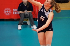 City of Edinburgh 3 v 1 Su Ragazzi (25-23, 25-22, 13-25, 25-17), Women's Cup Final, University of Edinburgh Centre for Sport and Exercise, Sun 17 Apr 2016. © Michael McConville  http://www.volleyballphotos.co.uk/2016/SCO/Cups/Womens-Final