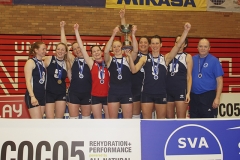 City of Edinburgh 3 v 1 Su Ragazzi (25-23, 25-22, 13-25, 25-17), Women's Cup Final, University of Edinburgh Centre for Sport and Exercise, Sun 17 Apr 2016. © Michael McConville  http://www.volleyballphotos.co.uk/2016/SCO/Cups/Womens-Final