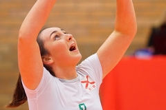 NIR 0 v 3 FAR (17, 20, 11), CEV 2016 European Championships - U19 Women's Finals, University of Edinburgh Centre for Sport and Exercise, Sat 2 Apr 2016. © Michael McConville http://www.volleyballphotos.co.uk/2016/CEVFIVB/SCD-U19W/NIR-FAR