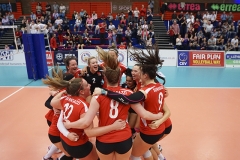 Su Ragazzi 3 v 0 University of Edinburgh (12, 23, 20), 2018 Women's Scottish Cup Final, University of Edinburgh Centre for Sport and Exercise, Sat 21st Apr 2018. © Michael McConville  https://www.volleyballphotos.co.uk/2018/SCO/Cups/2018-04-21-Womens-Cup-Final