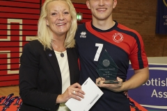 South Ayrshire 1 v 2 City of Edinburgh (25-22, 24-26, 8-15), 2018 U18 Boys Scottish Cup, University of Edinburgh Centre for Sport and Exercise, Sun 22nd Apr 2018. © Michael McConville  https://www.volleyballphotos.co.uk/2018/SCO/Junior-SVL/2018-04-22-Mens-U18-Cup-Final