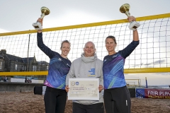 2018 BVS Scottish Tour Championship Finals, Portobello, Edinburgh, Sat 25th Aug 2018. © Michael McConville. View more photos at: https://www.volleyballphotos.co.uk/2018/SCO/Beach/2018-08-25-BVS-Finals