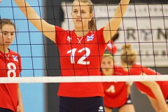 2018 Flying Scots International Invitational, University of St Andrews Sports Centre, Sun 2nd Sep 2018. © Michael McConville. View more photos at: https://www.volleyballphotos.co.uk/2018/SCO/NT/Junior-Women/2018-09-02-flying-scots