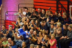 City of Glasgow Ragazzi 1 v 3 City of Edinburgh (23-25, 23-25, 25-22, 22-25), 2019 Men's Scottish Cup Final, University of Edinburgh Centre for Sport and Exercise, Sat 13th Apr 2019. © Michael McConville. Action photos available at: https://www.volleyballphotos.co.uk/2019-Galleries/SCO/National-Cups/2019-04-13-Mens-Cup-Final