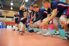 City of Glasgow Ragazzi 1 v 3 City of Edinburgh (23-25, 23-25, 25-22, 22-25), 2019 Men's Scottish Cup Final, University of Edinburgh Centre for Sport and Exercise, Sat 13th Apr 2019. © Michael McConville. Action photos available at: https://www.volleyballphotos.co.uk/2019-Galleries/SCO/National-Cups/2019-04-13-Mens-Cup-Final