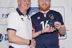 City of Glasgow Ragazzi 1 v 3 City of Edinburgh (23-25, 23-25, 25-22, 22-25), 2019 Men's Scottish Cup Final, University of Edinburgh Centre for Sport and Exercise, Sat 13th Apr 2019. 
© Michael McConville. Action photos available at: 
https://www.volleyballphotos.co.uk/2019-Galleries/SCO/National-Cups/2019-04-13-Mens-Cup-Final