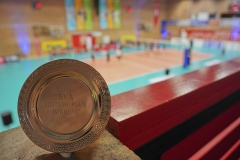 Glasgow Mets 3 v 0 Lenzie (25-21, 25-22, 29-27), 2019 Men's Scottish Plate Final, University of Edinburgh Centre for Sport and Exercise, Sat 13th Apr 2019. © Michael McConville. View more photos at: https://www.volleyballphotos.co.uk/2019-Galleries/SCO/National-Cups/2019-04-13-Mens-Plate-Final