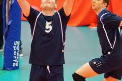 Glasgow Mets 3 v 0 Lenzie (25-21, 25-22, 29-27), 2019 Men's Scottish Plate Final, University of Edinburgh Centre for Sport and Exercise, Sat 13th Apr 2019. © Michael McConville. View more photos at: https://www.volleyballphotos.co.uk/2019-Galleries/SCO/National-Cups/2019-04-13-Mens-Plate-Final