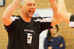 Glasgow Mets 3 v 0 Lenzie (25-21, 25-22, 29-27), 2019 Men's Scottish Plate Final, University of Edinburgh Centre for Sport and Exercise, Sat 13th Apr 2019. © Michael McConville. View more photos at: https://www.volleyballphotos.co.uk/2019-Galleries/SCO/National-Cups/2019-04-13-Mens-Plate-Final