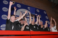 Glasgow Mets 3 v 0 Lenzie (25-21, 25-22, 29-27), 2019 Men's Scottish Plate Final, University of Edinburgh Centre for Sport and Exercise, Sat 13th Apr 2019. © Michael McConville. View more photos at: https://www.volleyballphotos.co.uk/2019-Galleries/SCO/National-Cups/2019-04-13-Mens-Plate-Final