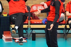 City of Edinburgh 2 v 0 Volleyball Aberdeen (27-25, 25-22), 2019 U16 Boys Scottish Cup Final, University of Edinburgh Centre for Sport and Exercise, Sun 14th Apr 2019. © Michael McConville  https://www.volleyballphotos.co.uk/2019-Galleries/SCO/Junior-SVL/2019-04-14-Boys-U16