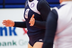 Caledonia West 1 v 2 City of Edinburgh (13-25, 25-23, 4-15), 2019 U18 Girls Scottish Cup Final, University of Edinburgh Centre for Sport and Exercise, Sun 14th Apr 2019. © Michael McConville  https://www.volleyballphotos.co.uk/2019-Galleries/SCO/Junior-SVL/2019-04-14-Girls-U18